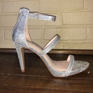 Sparkly High Heeled Shoes